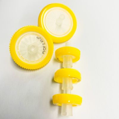 100 Count HPLC Laboratory Syringe Filters Non Sterile PVDF Syringe Filter