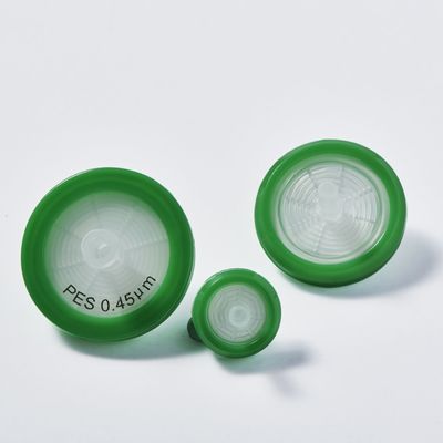 OEM Disposable 0.45μm PES Syringe Filter 13mm 25mm 33mm Diameter