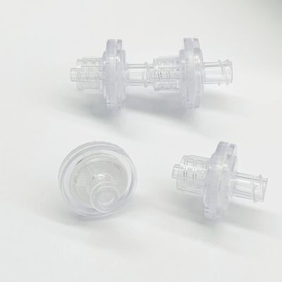 Disposable Hydrophobic PTFE Filter Anti Microbial Cannula Filter With Luer Locks