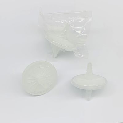 0.22µm 50mm PTFE Air Filter With Hose Barb Connectors For Inline Filtration