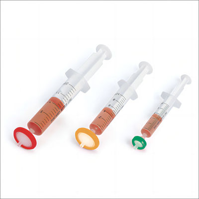 Sterile Hydrophilic PVDF Syringe Filters 0.22μM 33mm With Standard Luer Slip