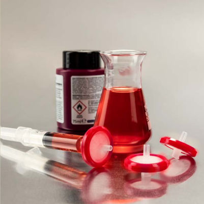 0.45μM 25mm Hydrophobic PTFE Syringe Filters For Chromatography