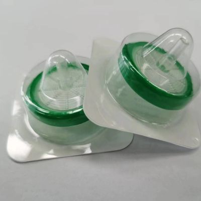 Medical Disposable Sterile Syringe Filters with 0.22 μm PES Membrane φ33mm Individually Pack