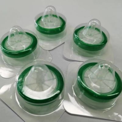Medical Disposable Sterile Syringe Filters with 0.22 μm PES Membrane φ33mm Individually Pack