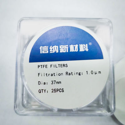 1.0um Hydrophilic PTFE Membrane Filter For Liquid Filtration In Laboratory Use