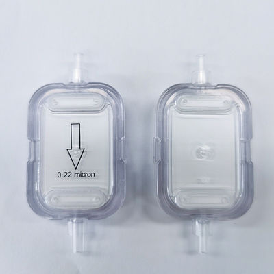 Single Use IV Filter With  Hydrophilic PES 0.2μm and Hydrophobic PTFE 0.2μm Non-sterile