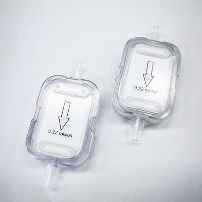 Single Use IV Filter With  Hydrophilic PES 0.2μm and Hydrophobic PTFE 0.2μm Non-sterile