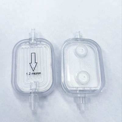 Single Use IV Filter With  Hydrophilic PES-pp 5μm and Hydrophobic PTFE 0.45μm Non-sterile