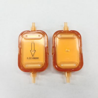 Lightproof Single Use  IV Filter With Hydrophilic PES 0.2μm and Hydrophobic PTFE 0.2μm Non-sterile