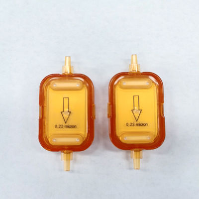 Lightproof Single Use  IV Filter With Hydrophilic PES 0.2μm and Hydrophobic PTFE 0.2μm Non-sterile