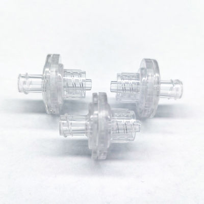 T in-line Filter for infusion set or disposable syringe Hydrophilic PES Membrane 0.22/1.2/5μm pore size