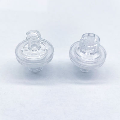 T in-line Filter for infusion set or disposable syringe Hydrophilic PES Membrane 0.22/1.2/5μm pore size