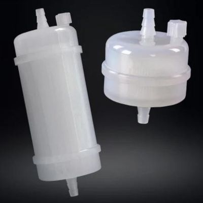 0.22μm Media PES Disposable Capsule Filters Filtration For Medium And Larger Dose Solution In Lab Testing