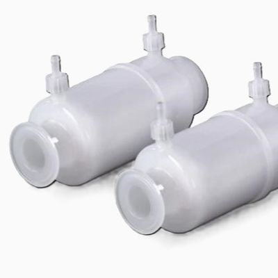 Hydrophilic PES Disposable Capsule Filters Filtration For Industrial Lab Use 173mm Length Low Extractables