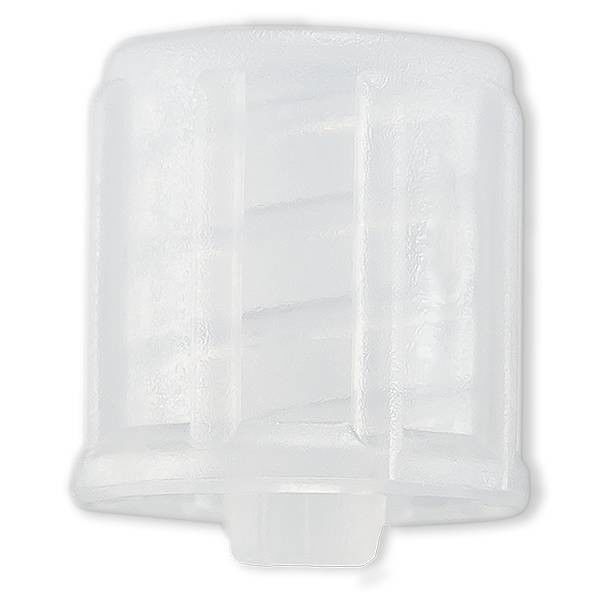 Air Vent PP ABS Infusion Accessories Vented Male Luer Lock Cap For Connector