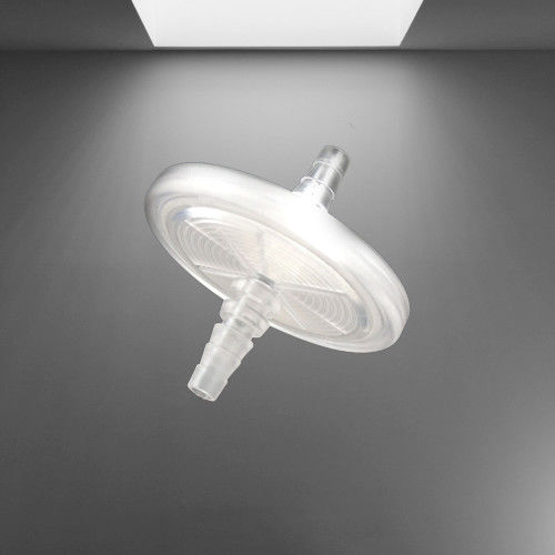 50mm Bacterial Vent Filter Inline Hydrophobic Filter With Hose Barb Inlet