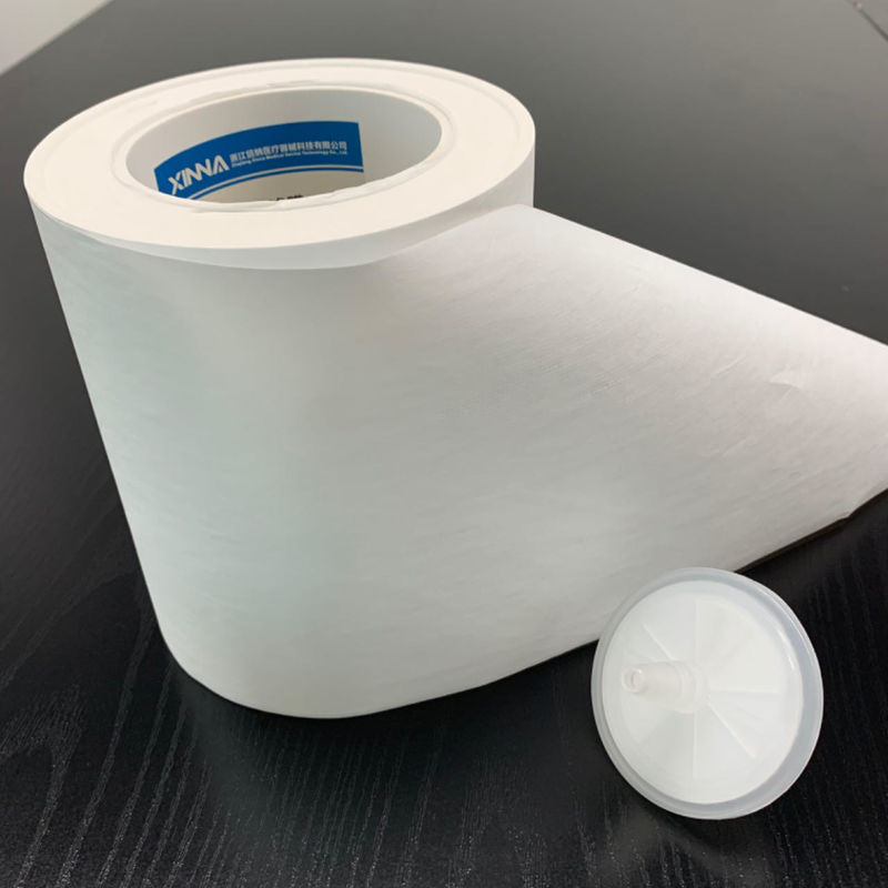 0.22 Micron PTFE Hydrophobic Membrane Laminated For Anti Bacterial Filters