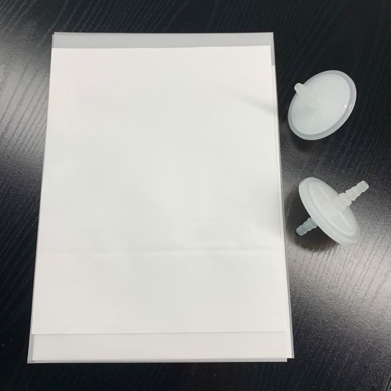 Sterile Filtration Ptfe Membrane Filter 0.22 Um High Pressure Resistance
